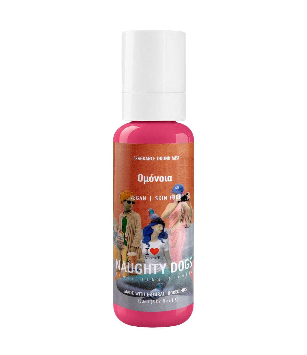 Naughty Dogs Fragrance Drunk Mist Ομόνοια 150ml