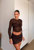 Naughty Set Καφέ