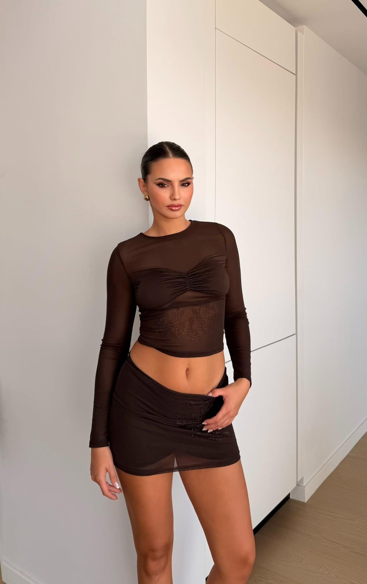 Naughty Set Καφέ