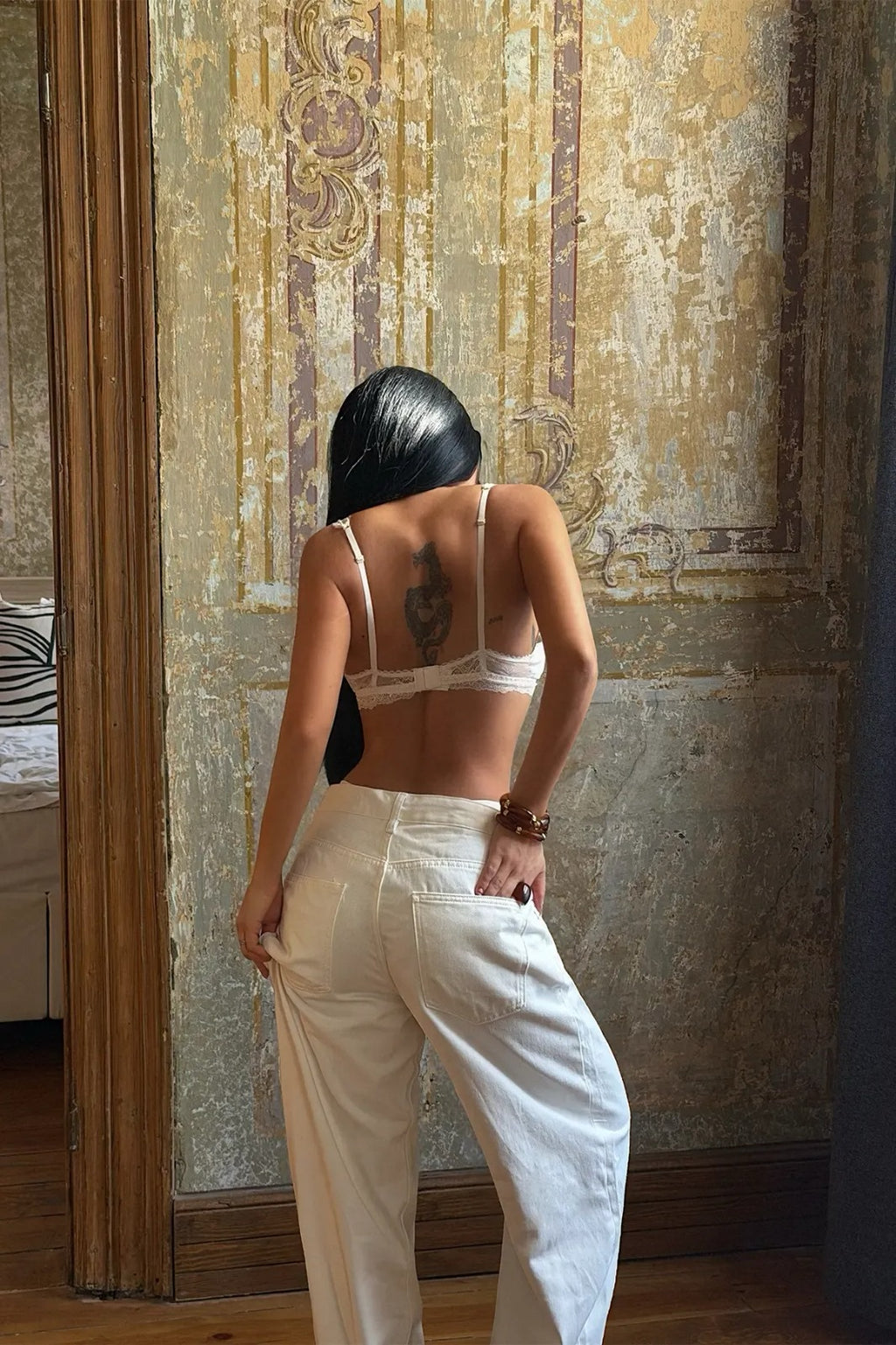 Monica Jeans Λευκό