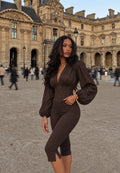Corset Set Καφέ