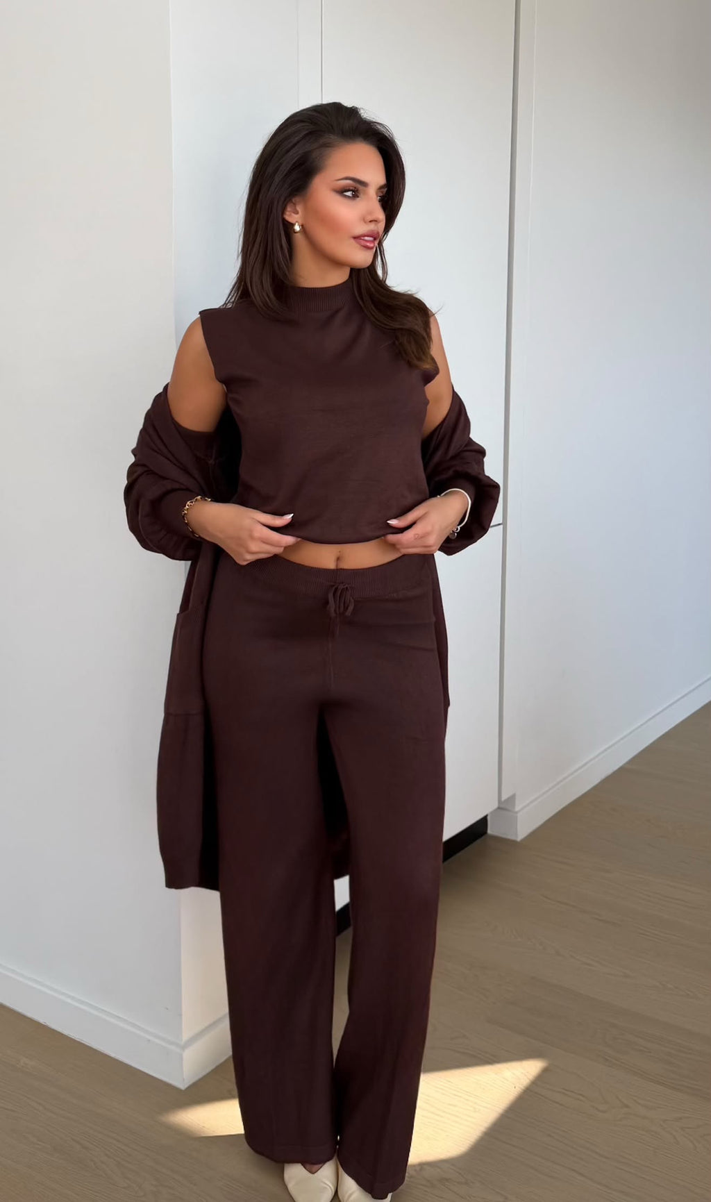 Milano Set Καφέ