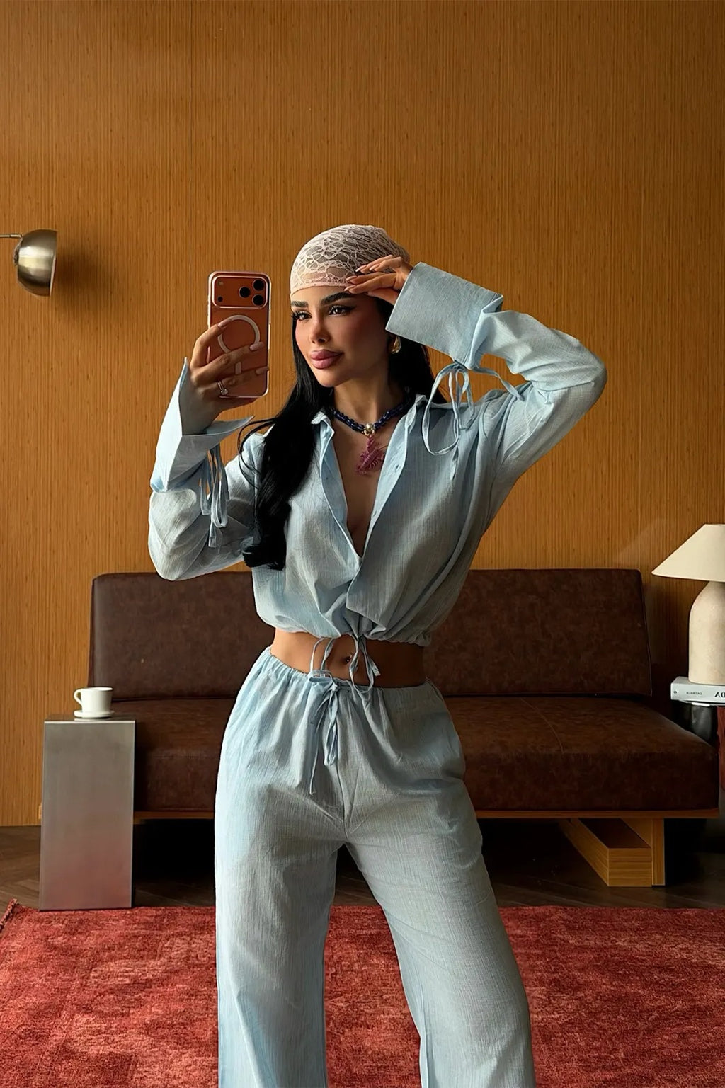 Lola Set Παστέλ Γαλάζιο