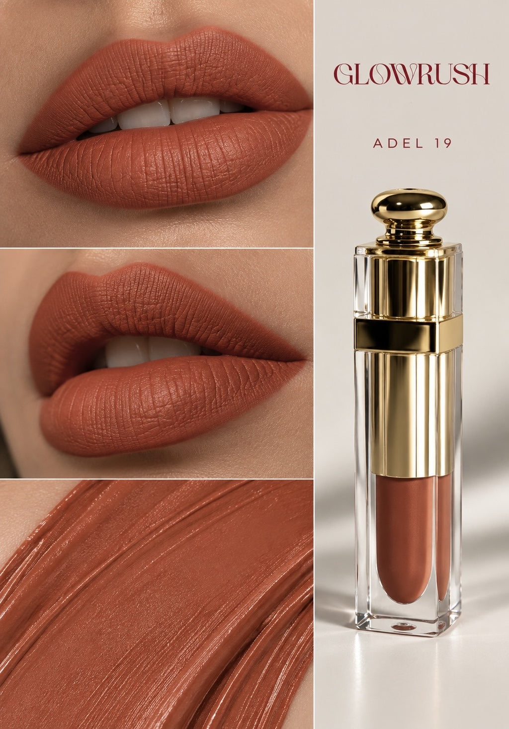Glowrush Liquid Lipstick – απόχρωση Adel 19
