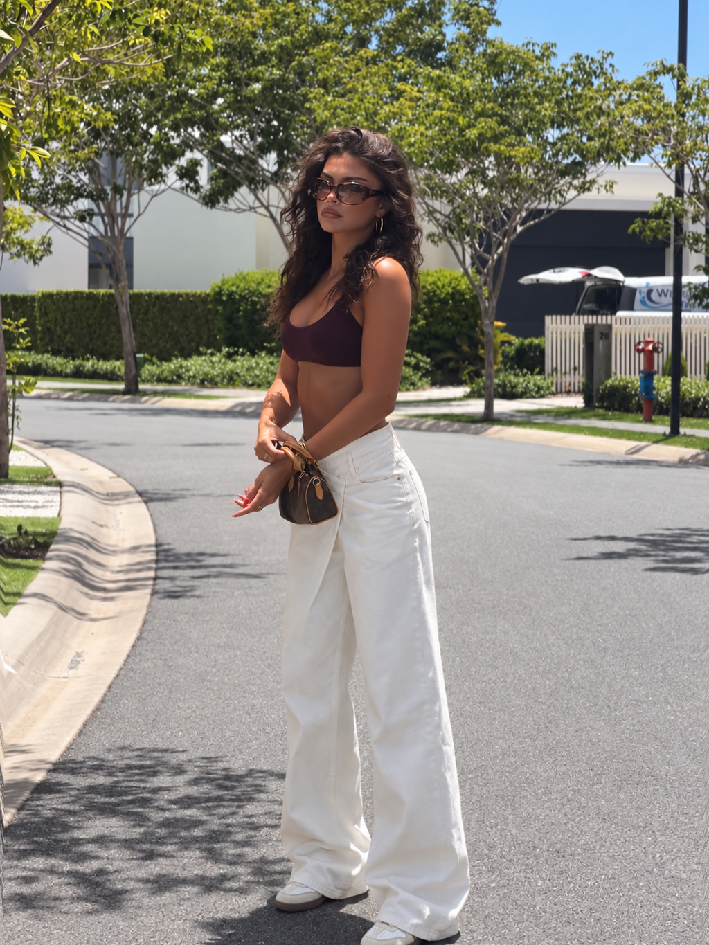 Monica Jeans Λευκό