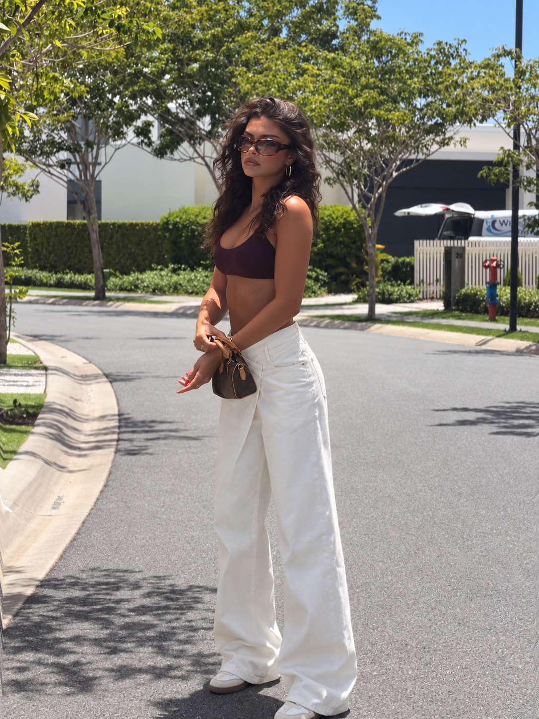 Monica Jeans Λευκό