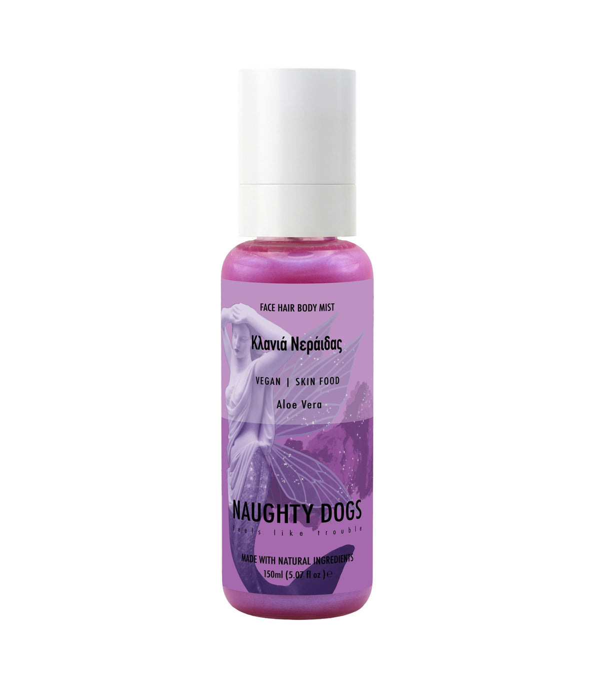 Naughty Dogs Face Hair Body Mist Κλανιά Νεράιδας 150ml