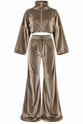 Velisse Crop Set Μόκα