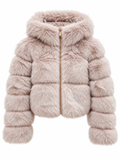 Loulou - Luxury Fur Jacket Ροζ