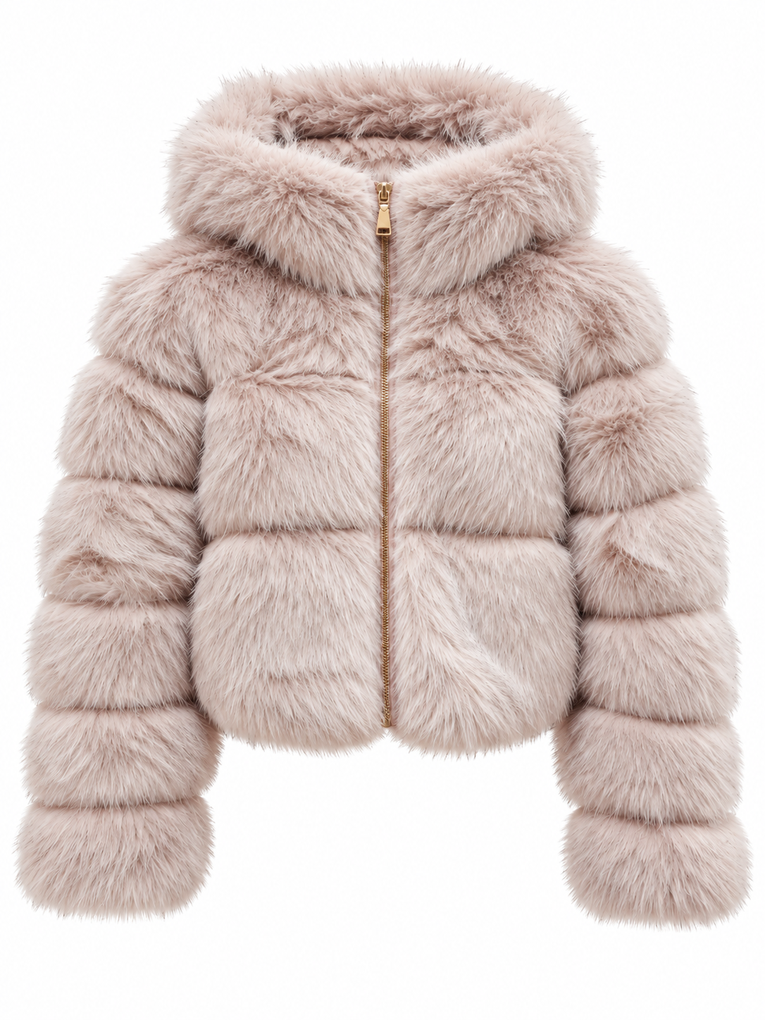Loulou - Luxury Fur Jacket Ροζ