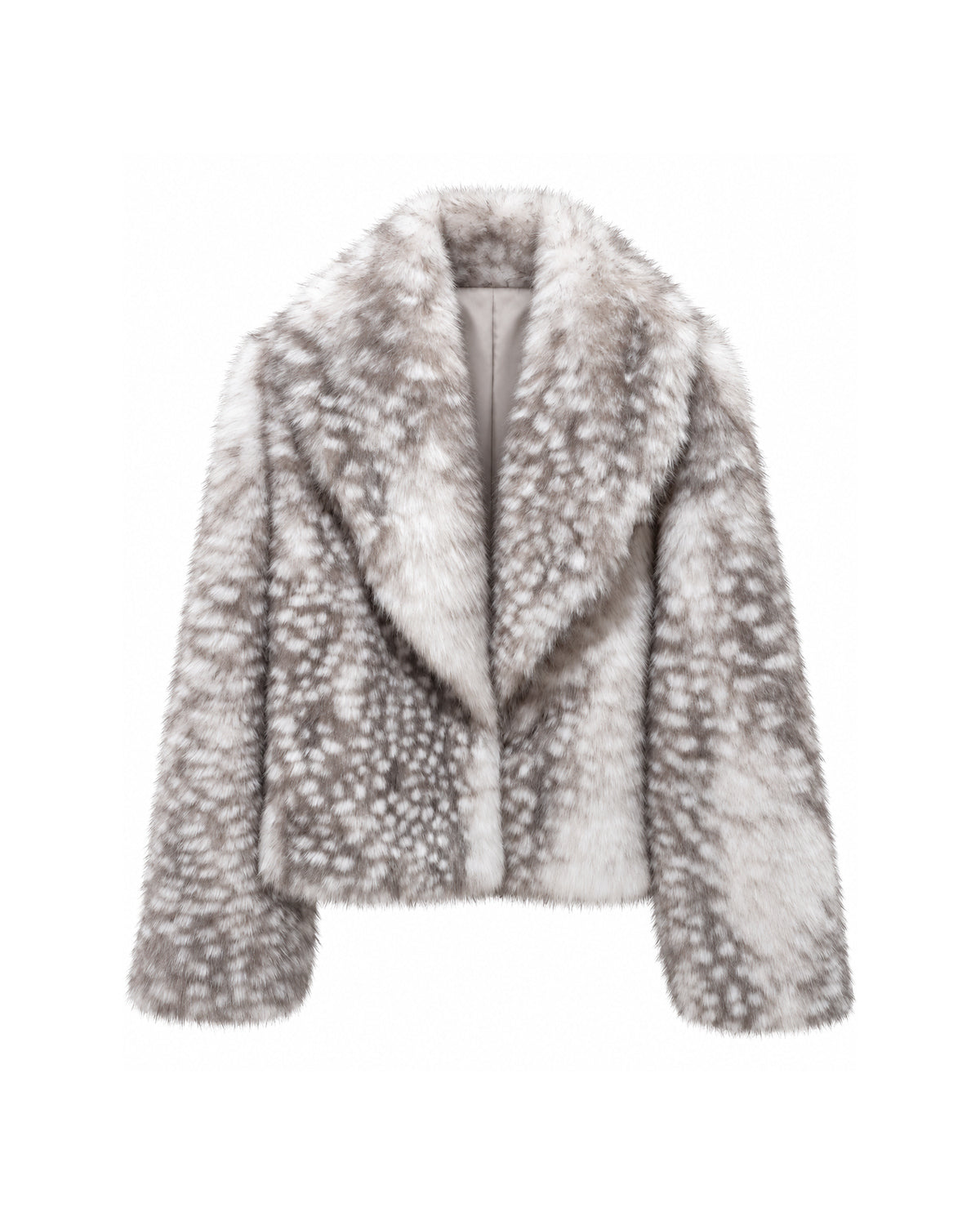 Nivelle Fur Jacket Άσπρο