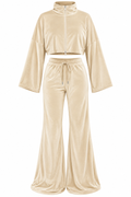 Velisse Crop Set Εκρού