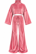 Velisse Crop Set Ροζ