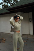 Romy Knit Set Λάιμ