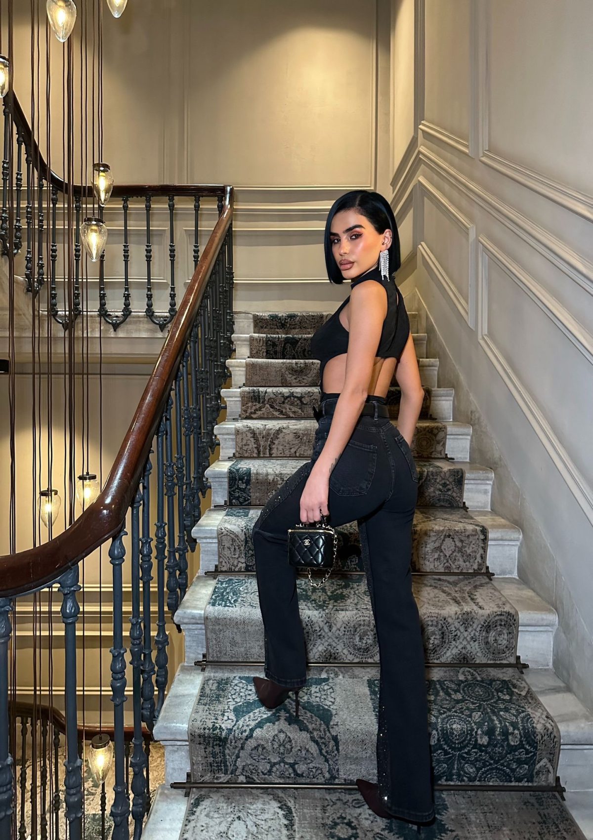 Black Diamonds Push Up Jeans - Image 4