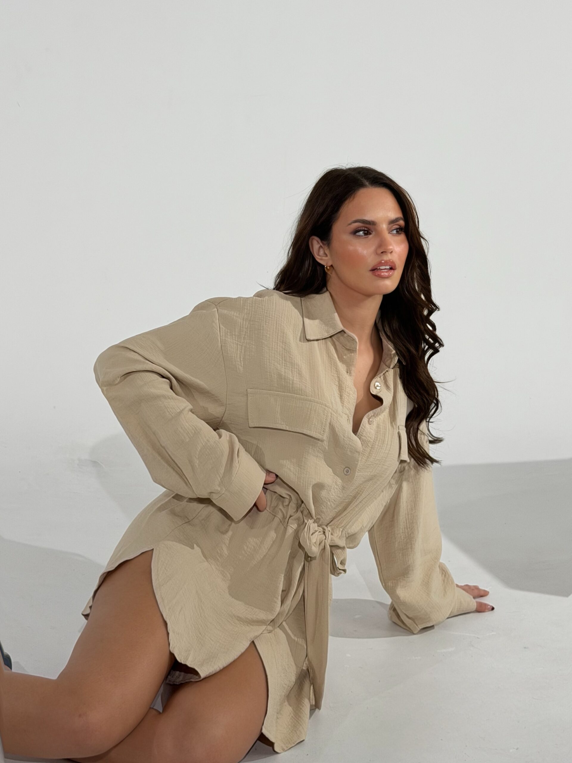 img_4386 Clara Shirt Dress - Image 1