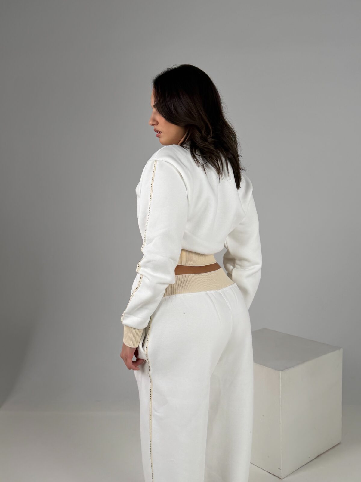 Cozy Fleece Set Λευκό - Image 3