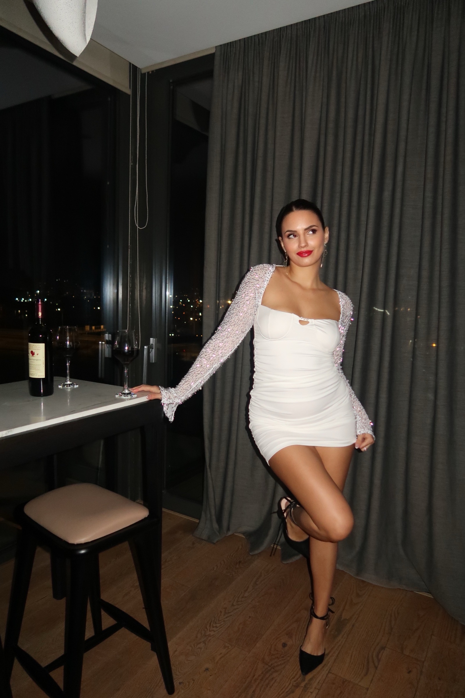 img_7080 Isabella Dress Λευκό - Image 1