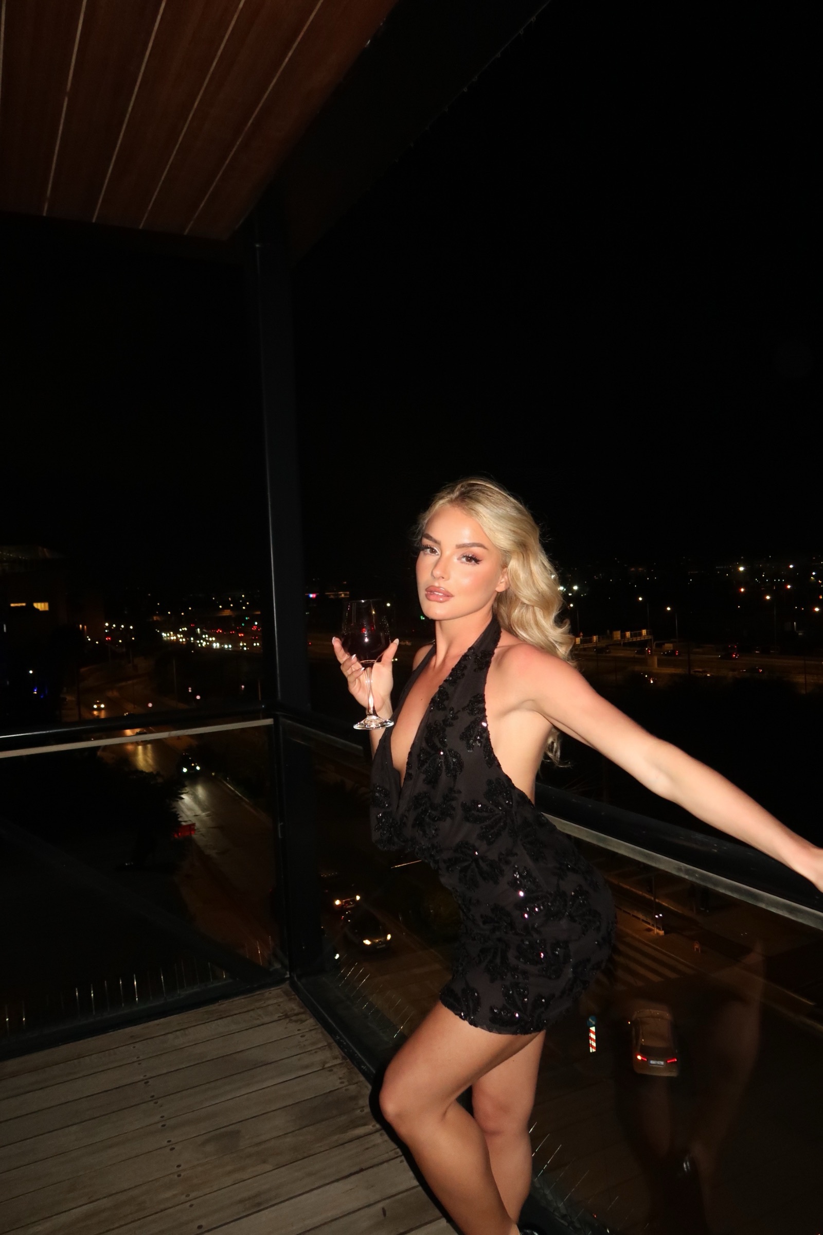 img_7459 Gigi Dress Μαύρο - Image 1