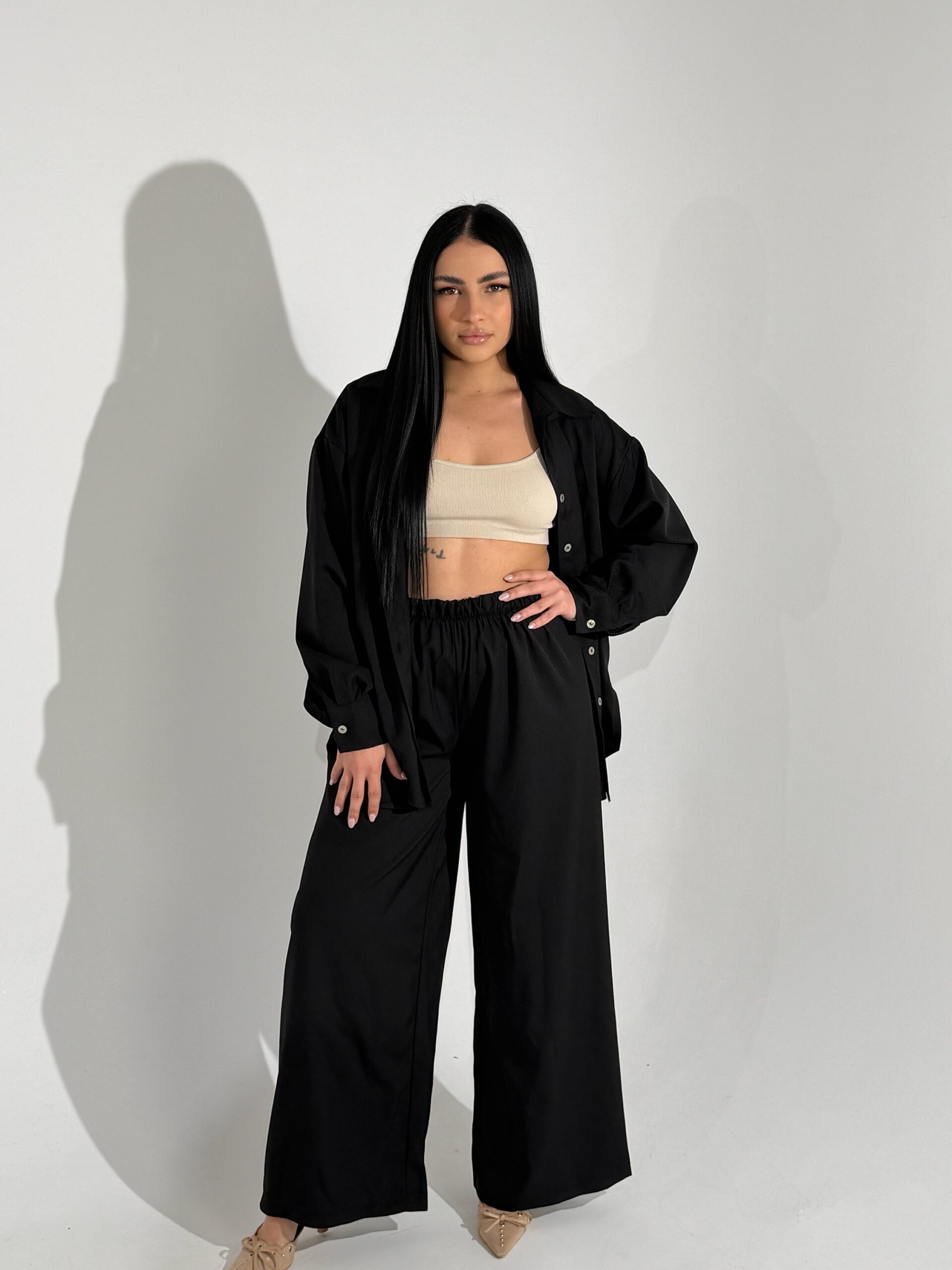 img_4362 Calliope Shirt Set Μαύρο - Image 1