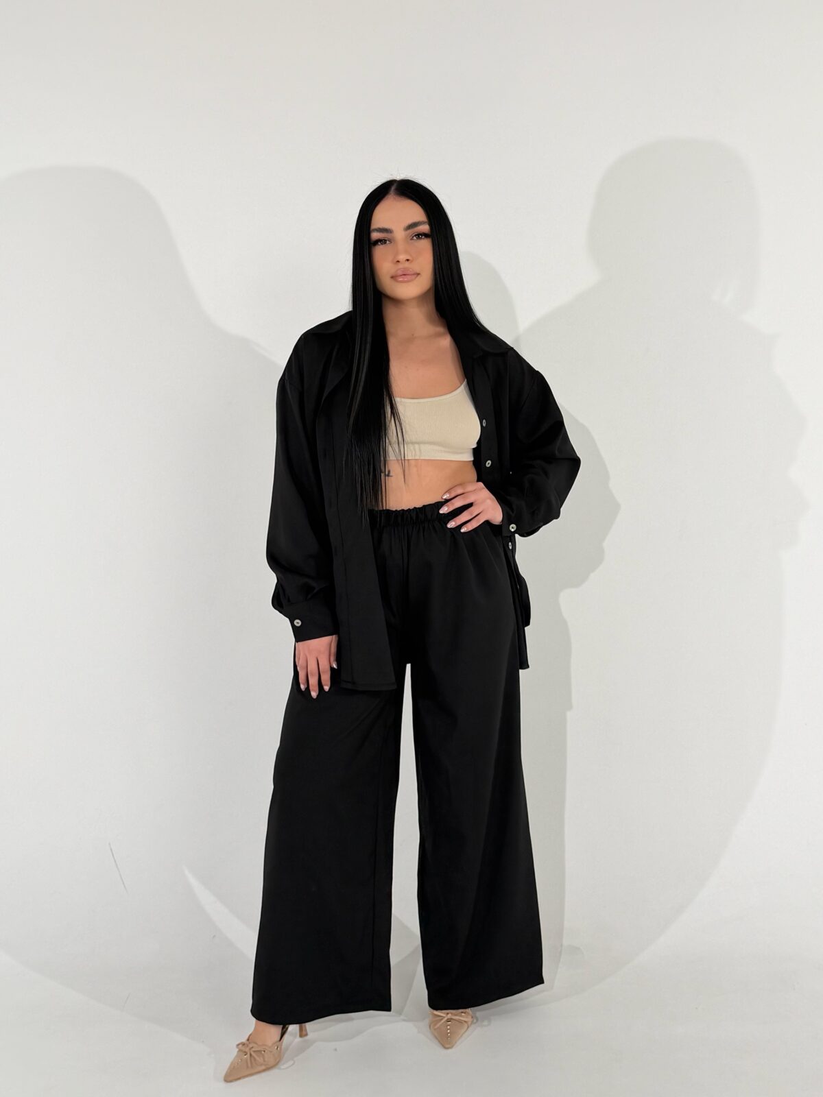 Calliope Shirt Set Μαύρο - Image 2