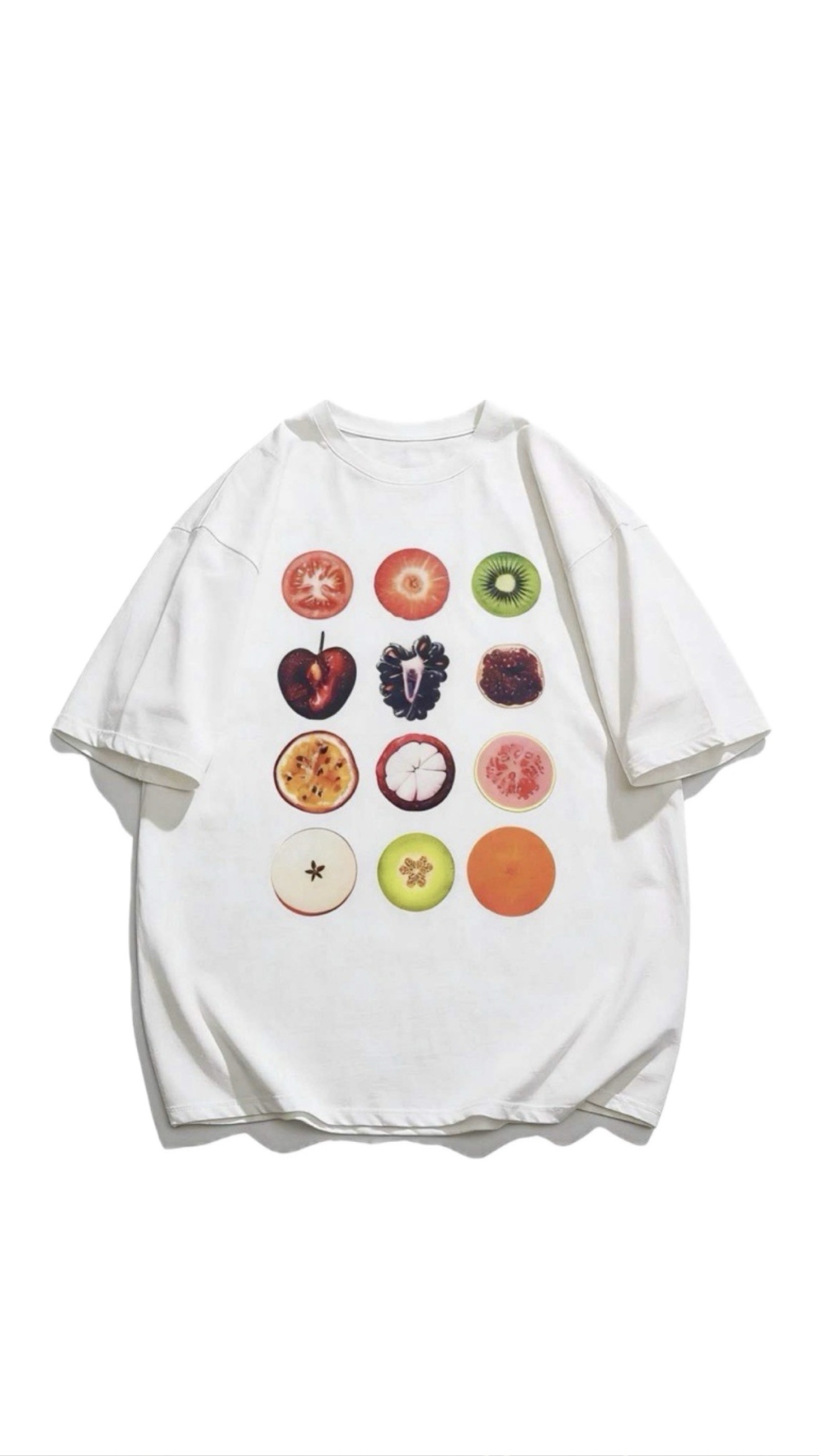 8c166f13-0315-4ed3-b508-6f10618bd7c6 T-shirt Fruits & Veggies - Image 1