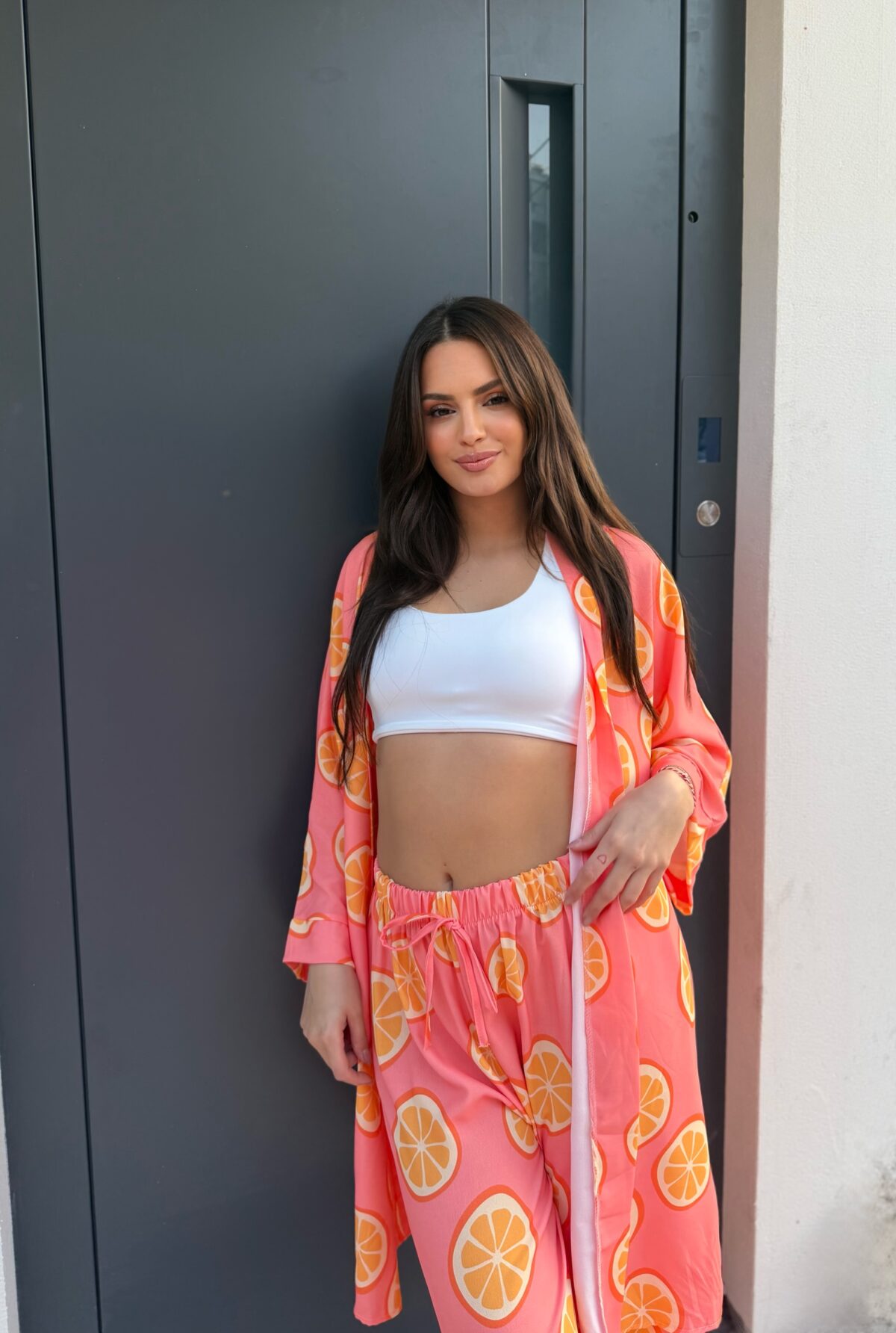 Dreamy Kimono Πορτοκάλια - Image 3