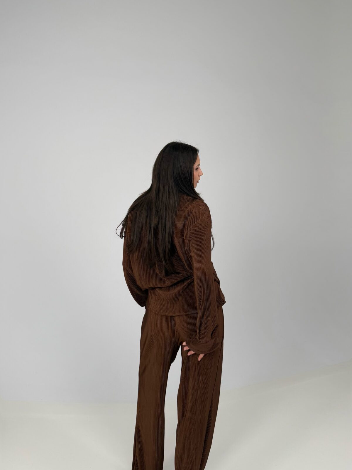 Carla Πλισέ Σετ Καφέ - Image 2