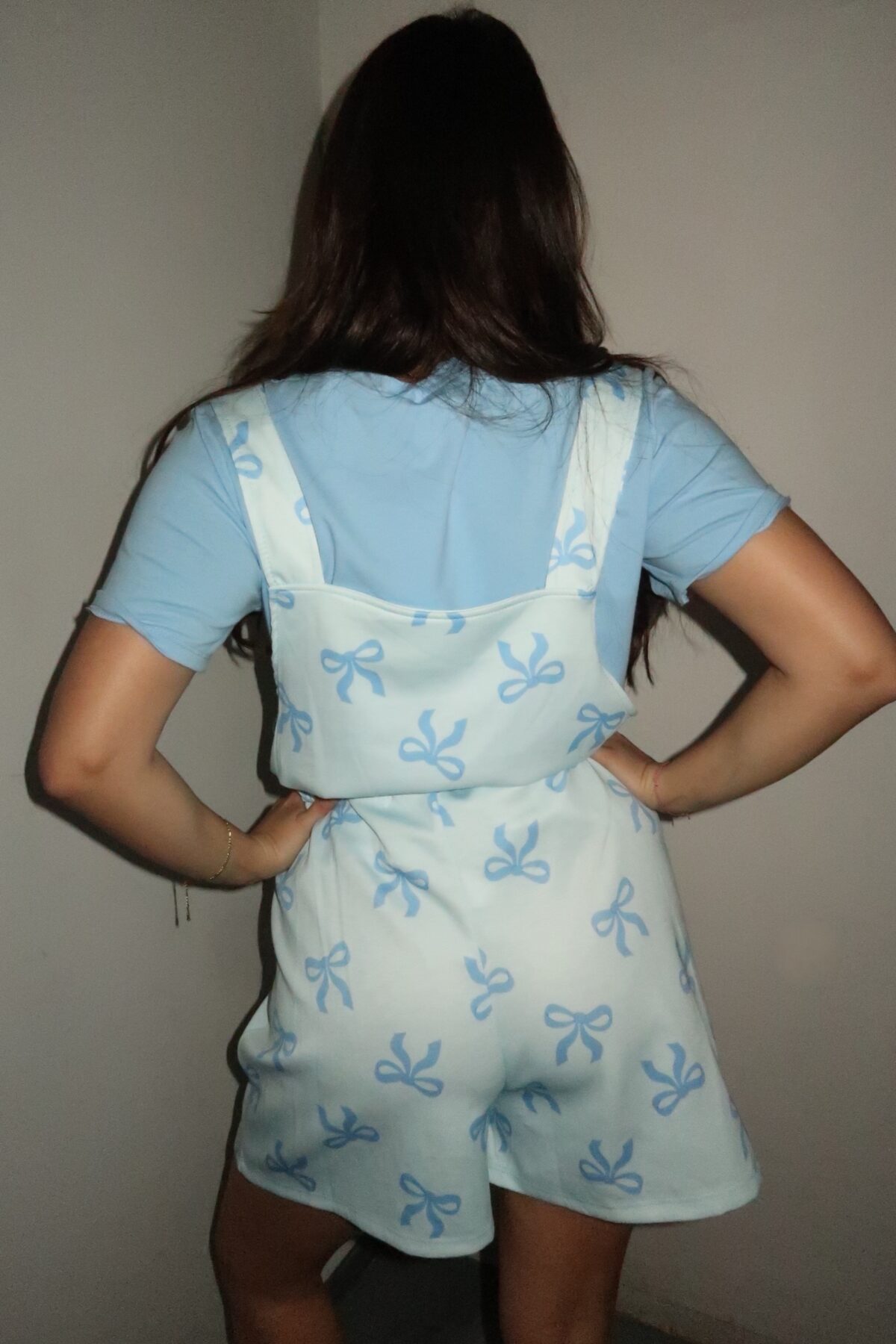 Βερμούδα Σαλοπέτα με Μπλούζα Φιόγκοι - Image 3