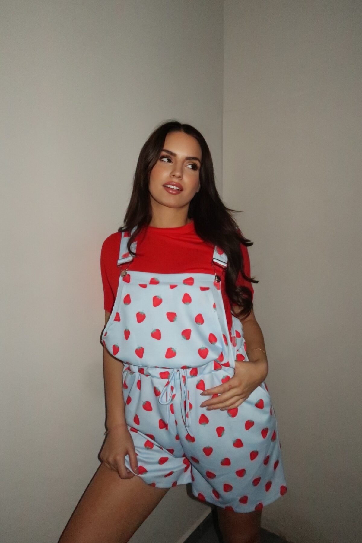 Βερμούδα Σαλοπέτα με Μπλούζα Φραουλιτσες - Image 2