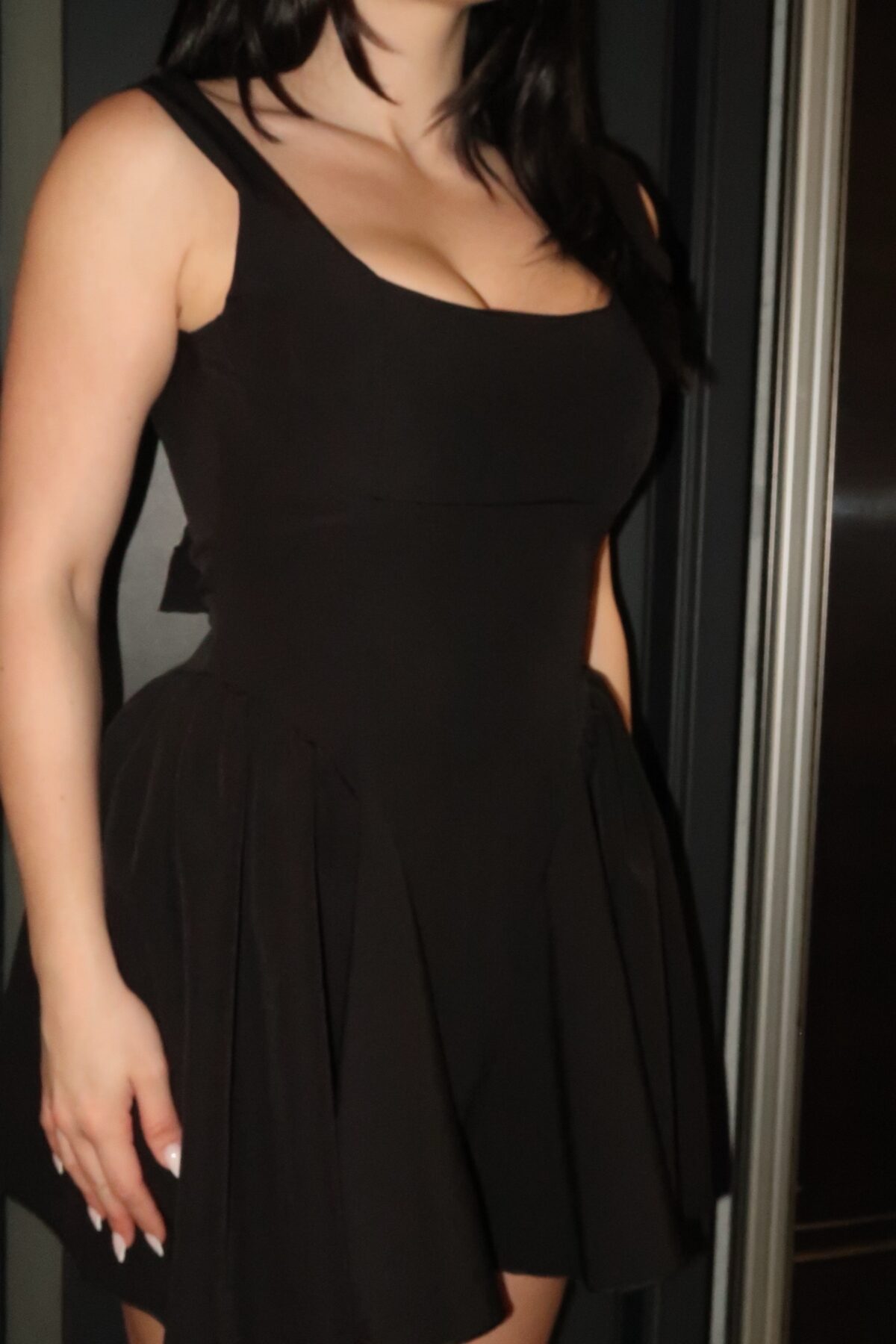 Polly Dress Μαύρο - Image 2