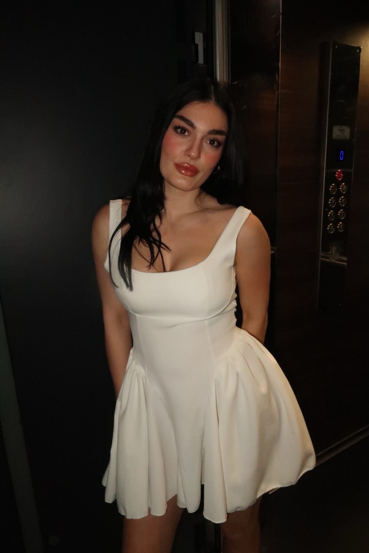 Polly Dress Λευκό - Image 4