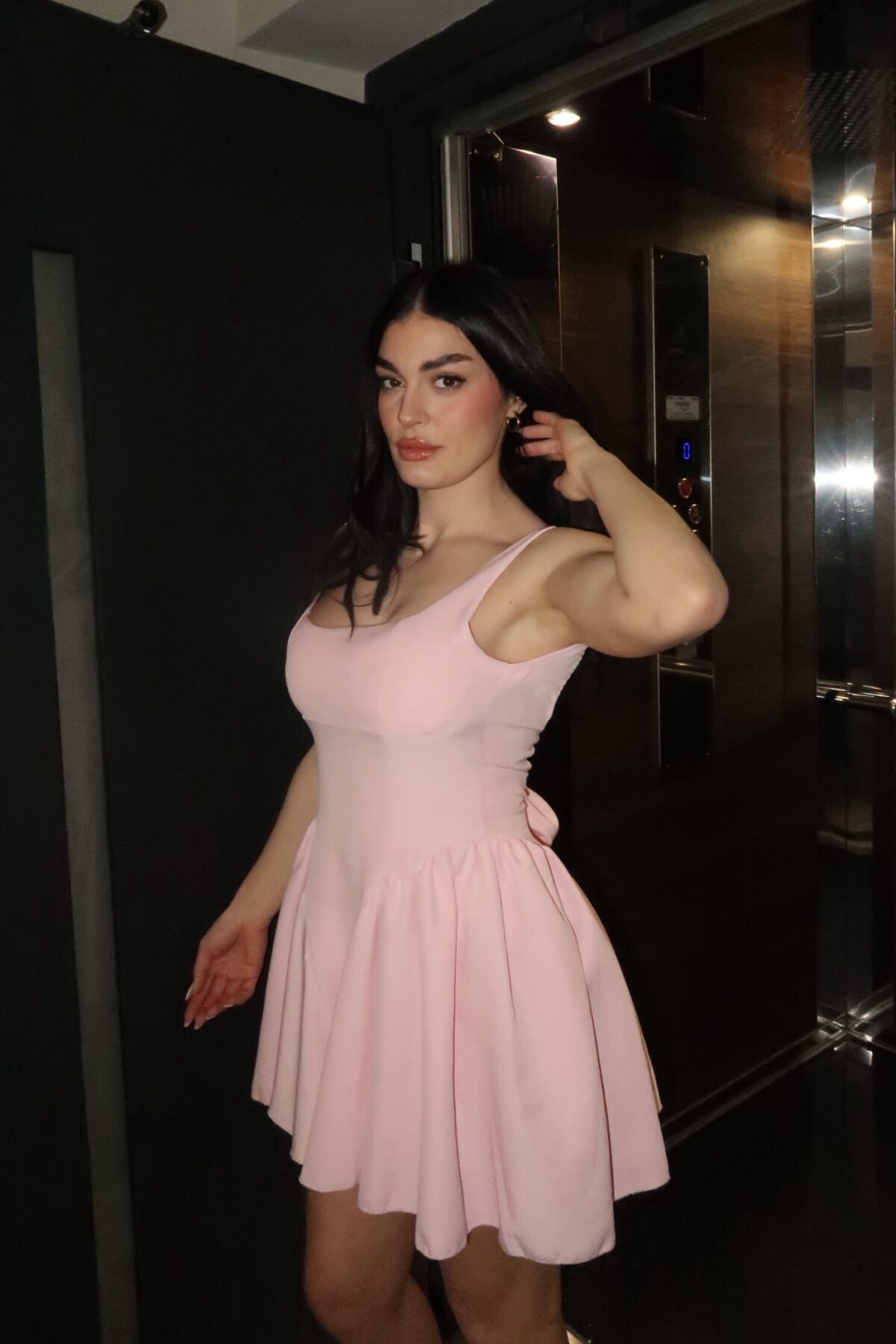 Polly Dress Ροζ - Image 2