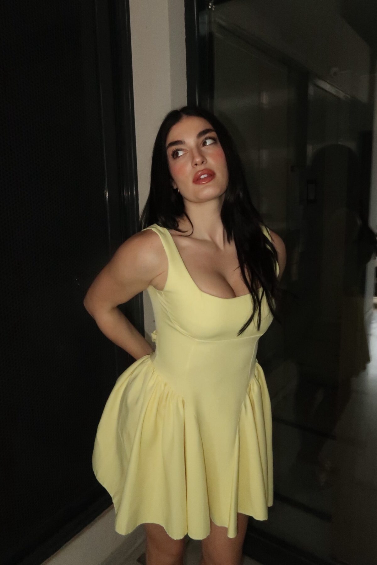 Polly Dress Κίτρινο - Image 3