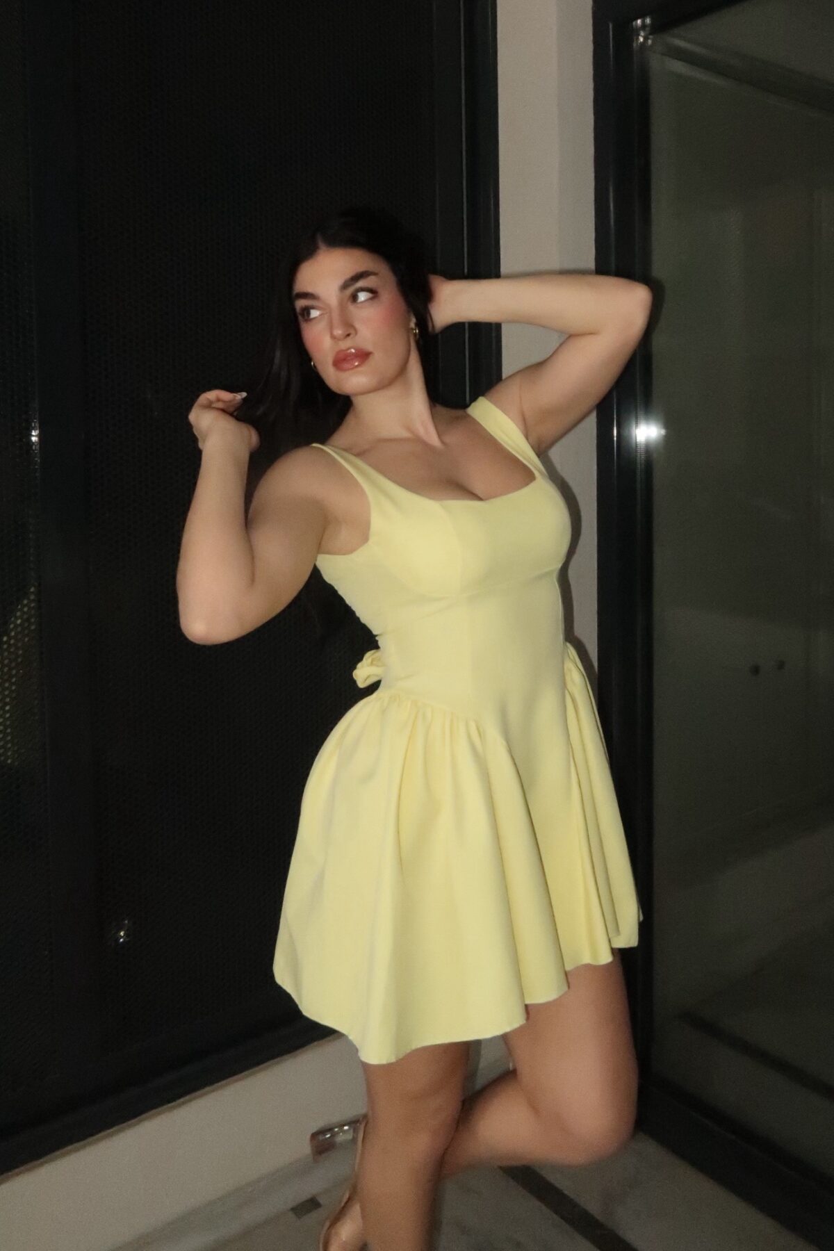 Polly Dress Κίτρινο - Image 4