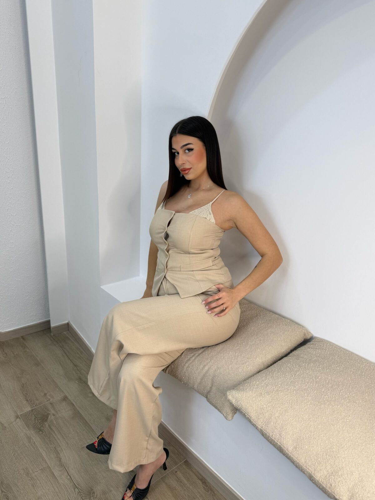 Natalie Set Μπεζ - Image 2