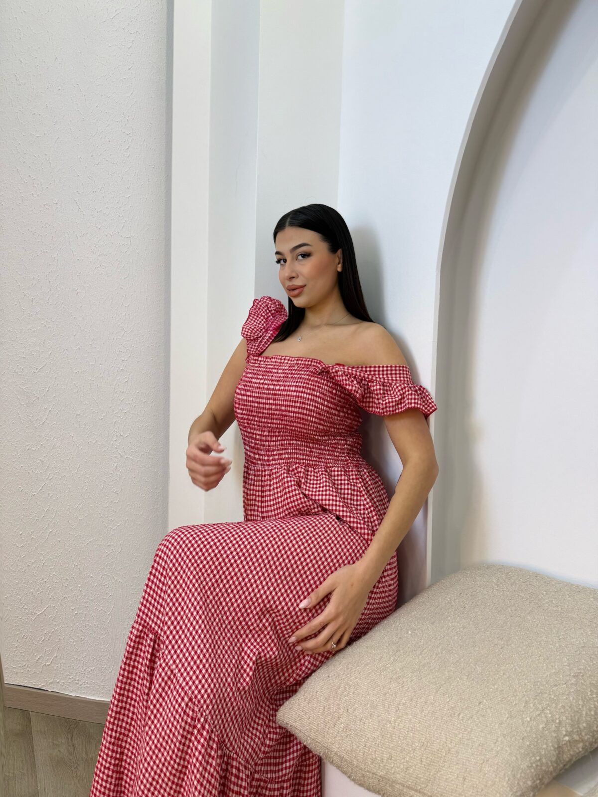 Ariel Dress Κόκκινο - Image 2