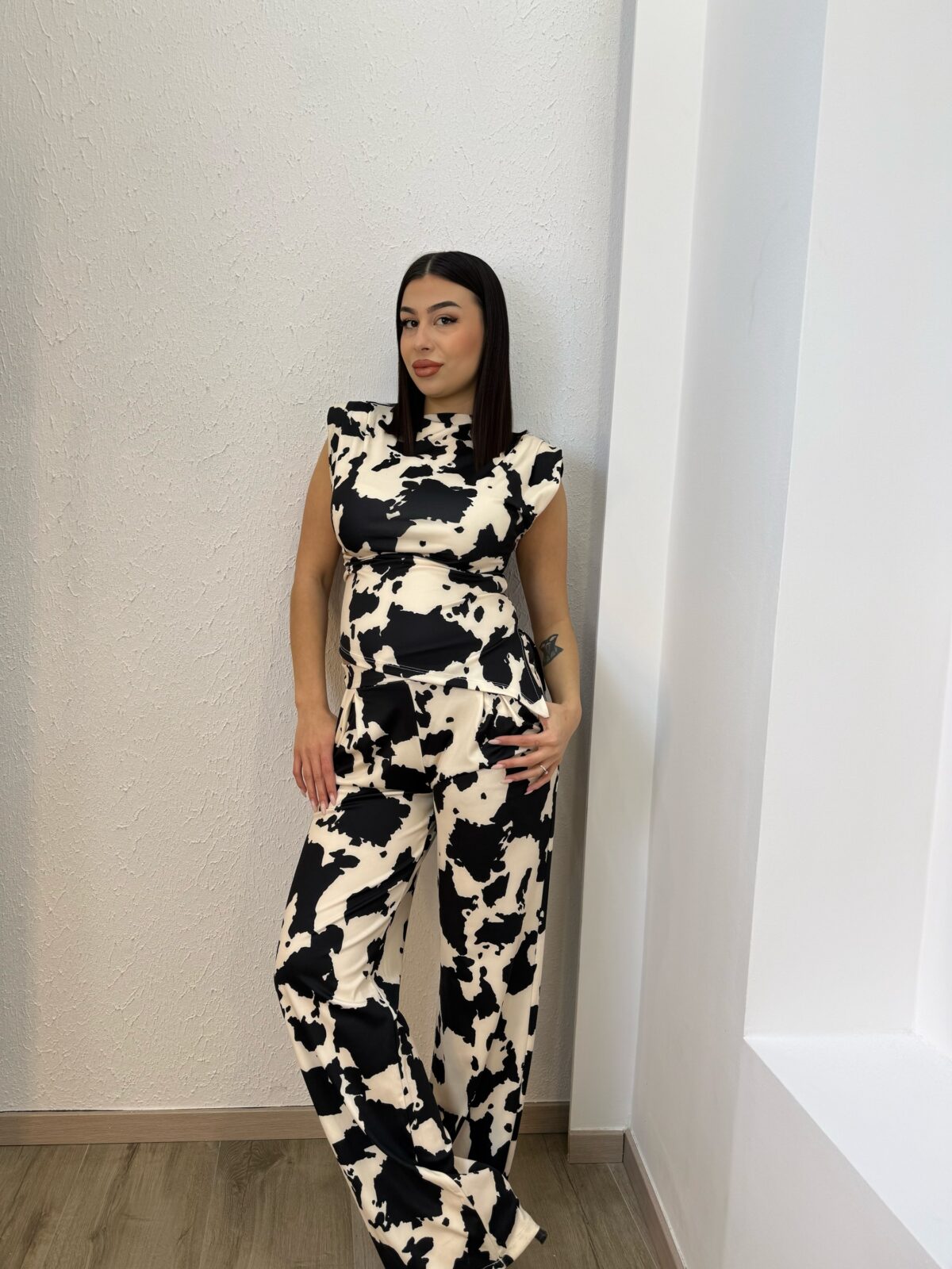 Aria Set Cow Μαύρο - Image 2