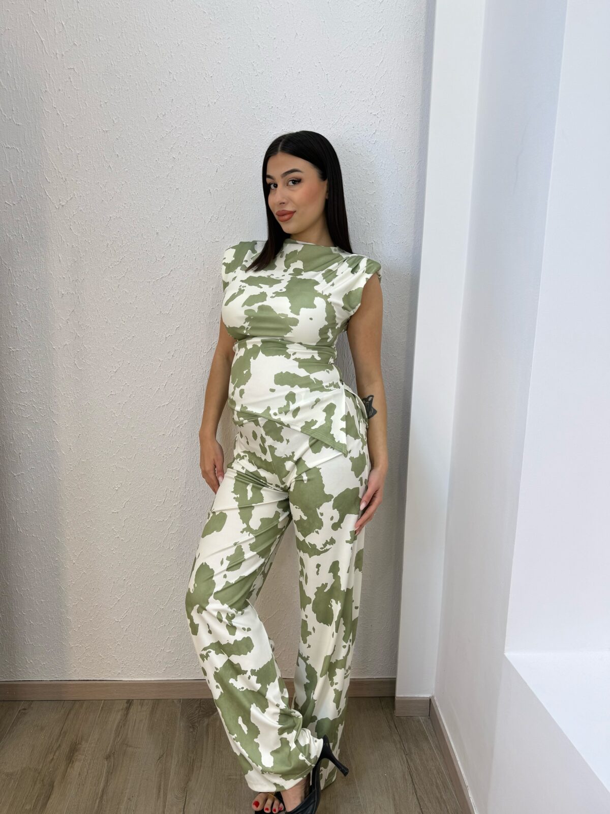 Aria Set Cow Χακί - Image 2