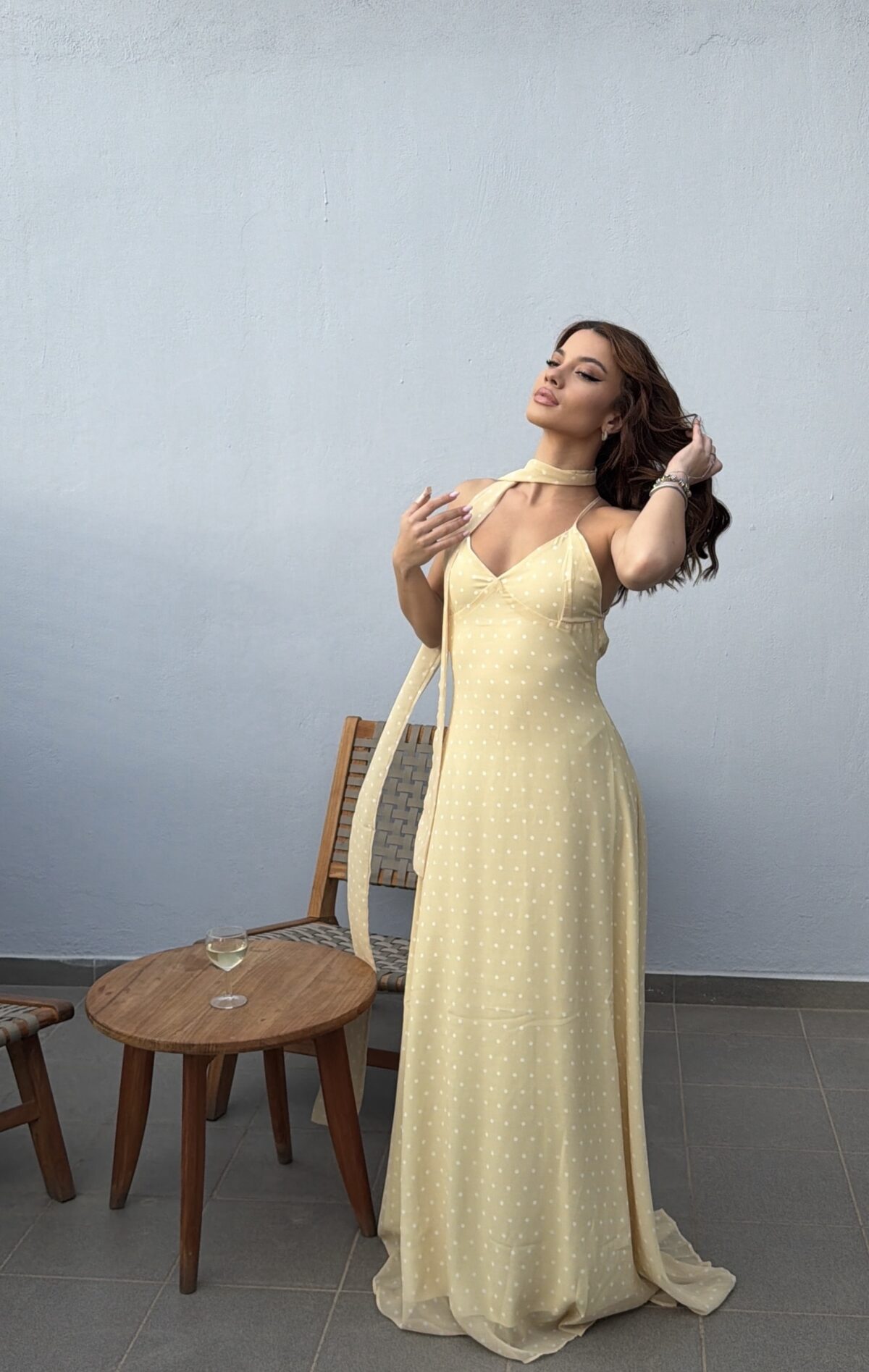 Iliana’s Dress Κίτρινο - Image 2