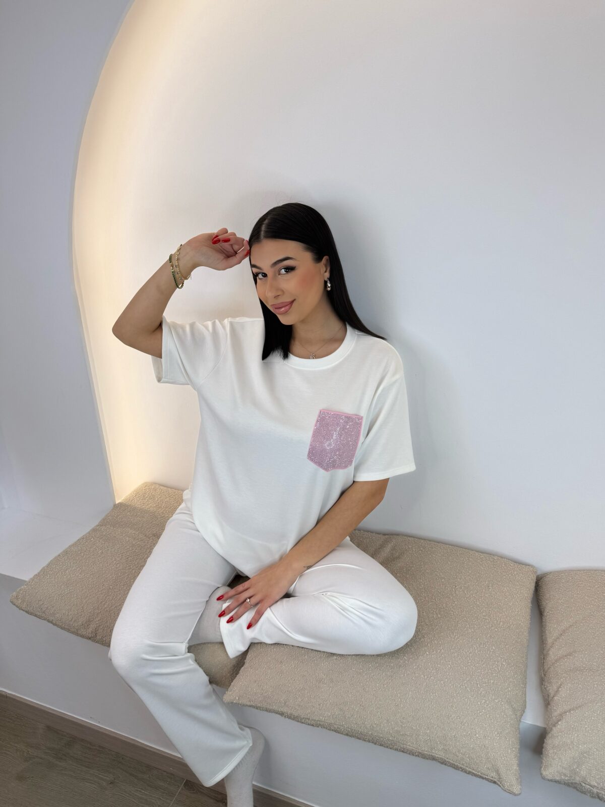 Glam Pocket Set Λευκό - Image 2