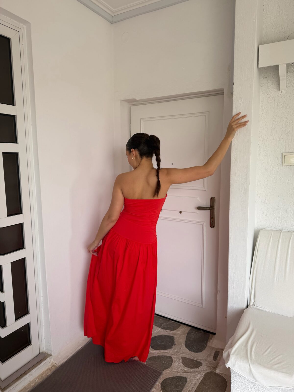 Aura Dress Κόκκινο - Image 2