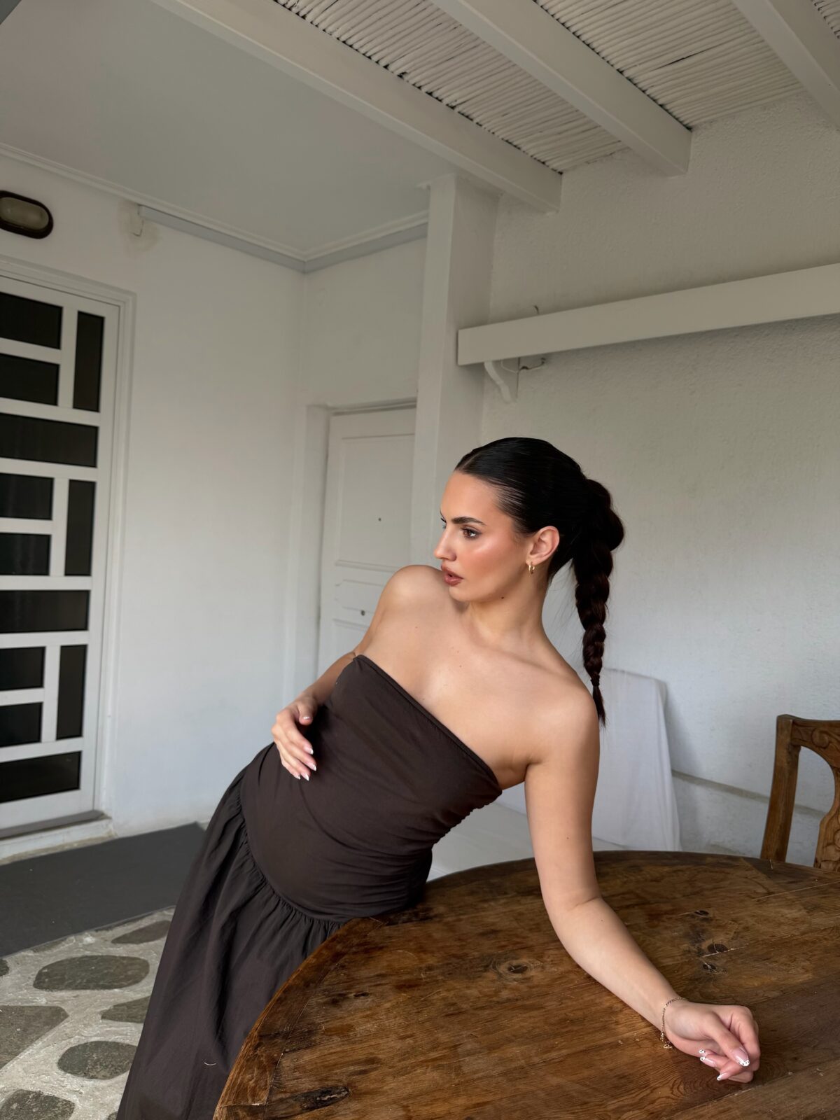 Aura Dress Καφέ - Image 2