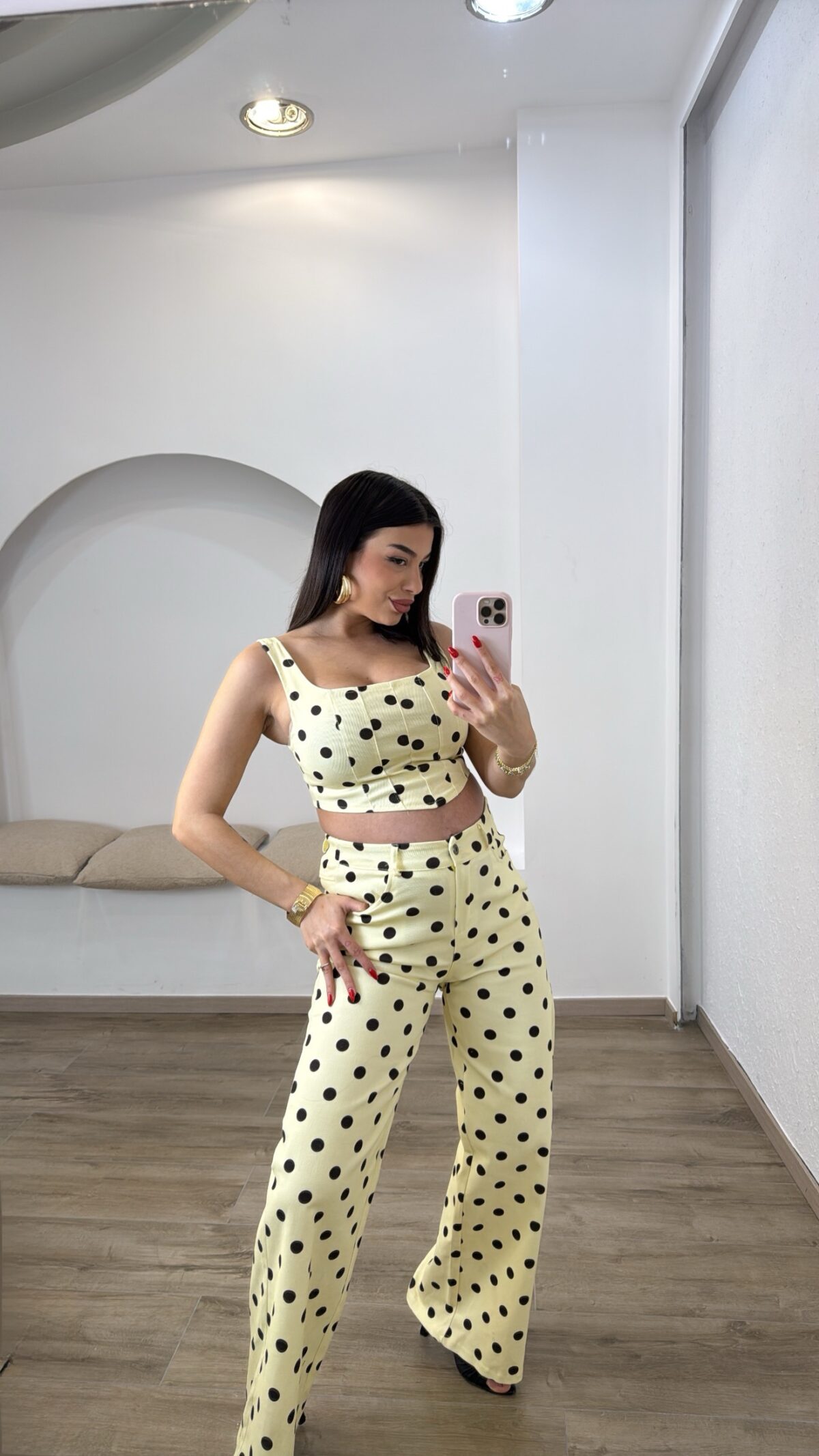 Dot Jean Set Κίτρινο - Image 3