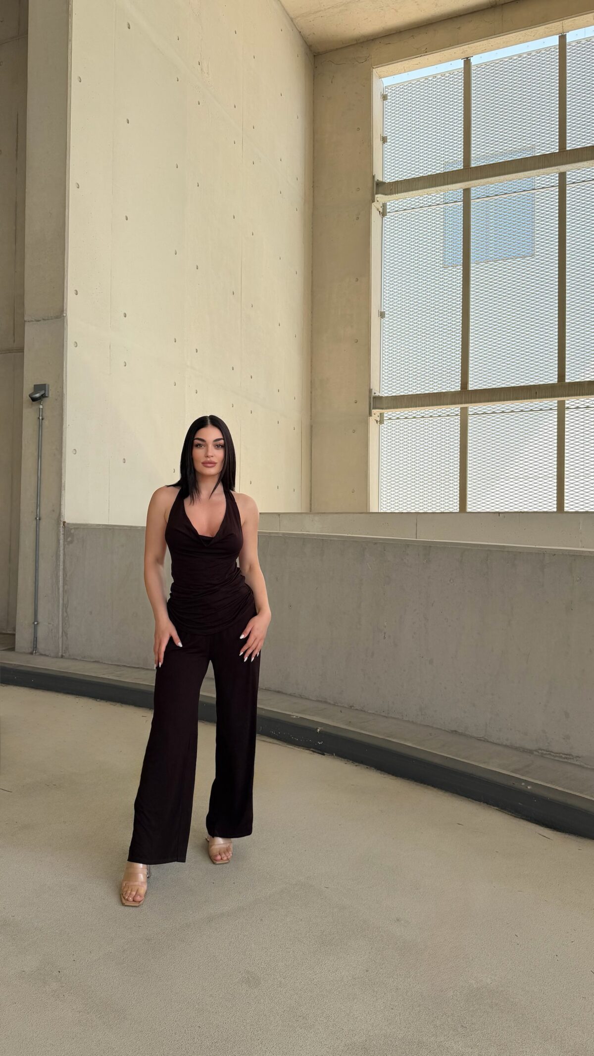 Amy Set Καφέ - Image 3