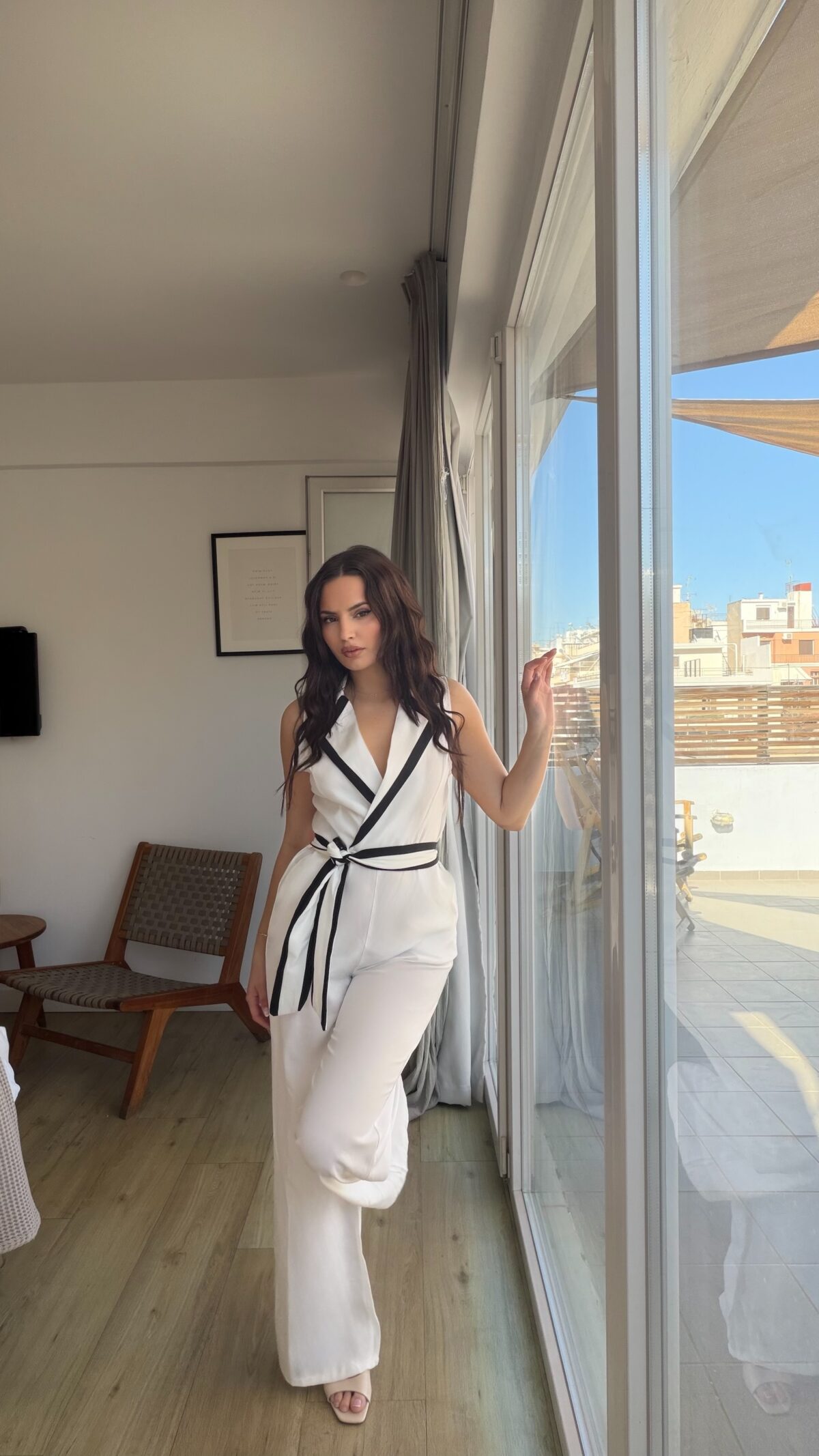 Blair Jumpsuit Λευκό - Image 2