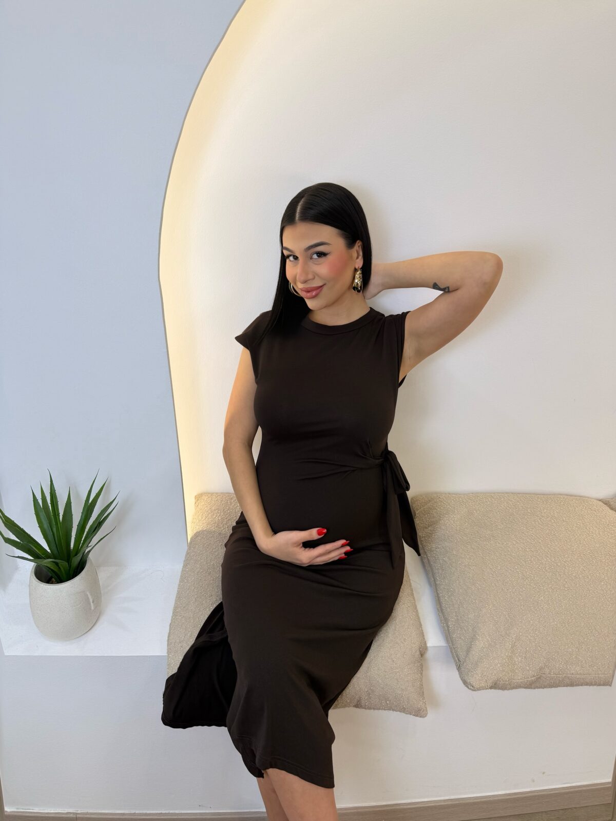 Casablanca Dress Καφέ - Image 2