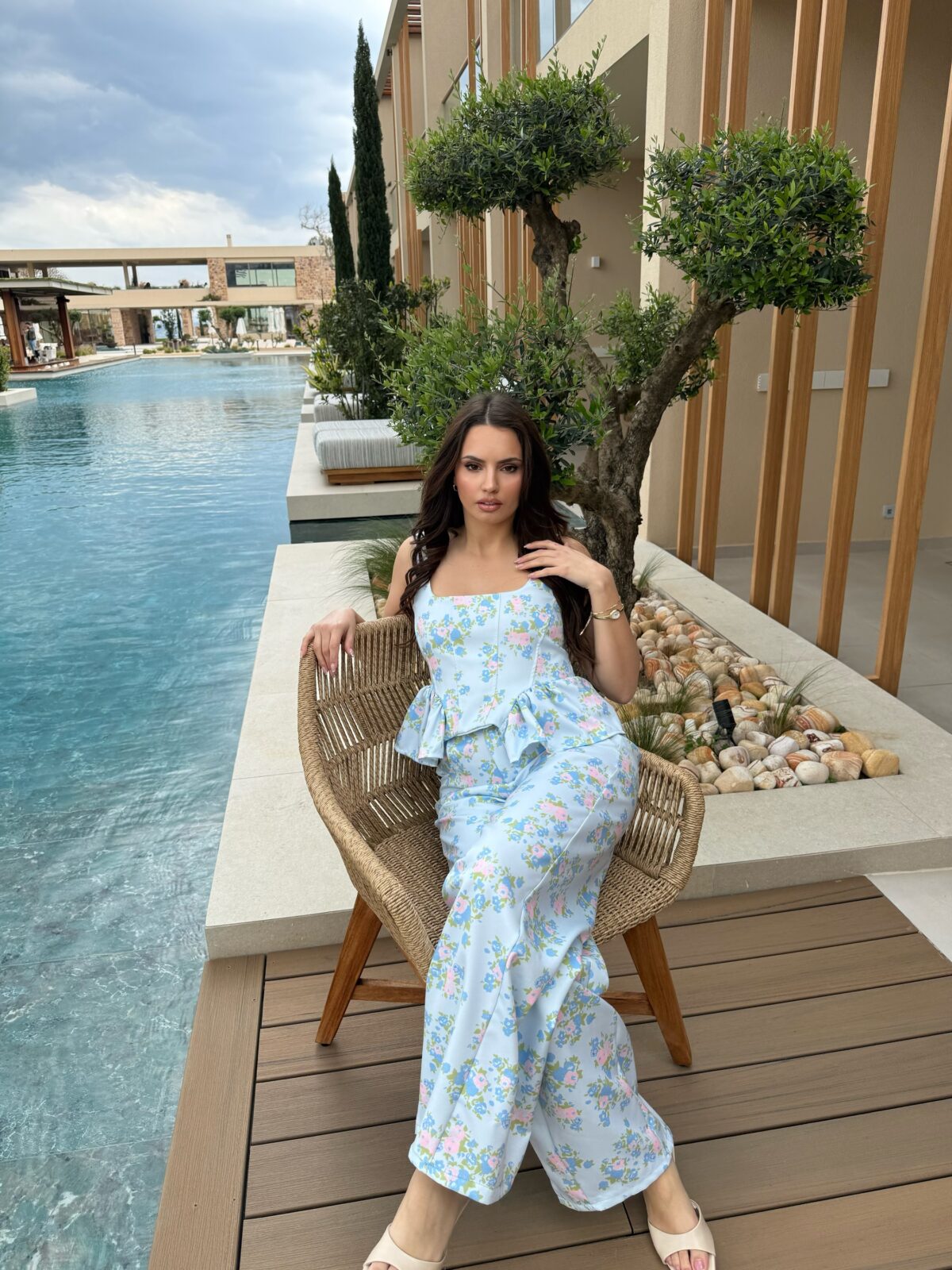 Floral Set Γαλάζιο - Image 3