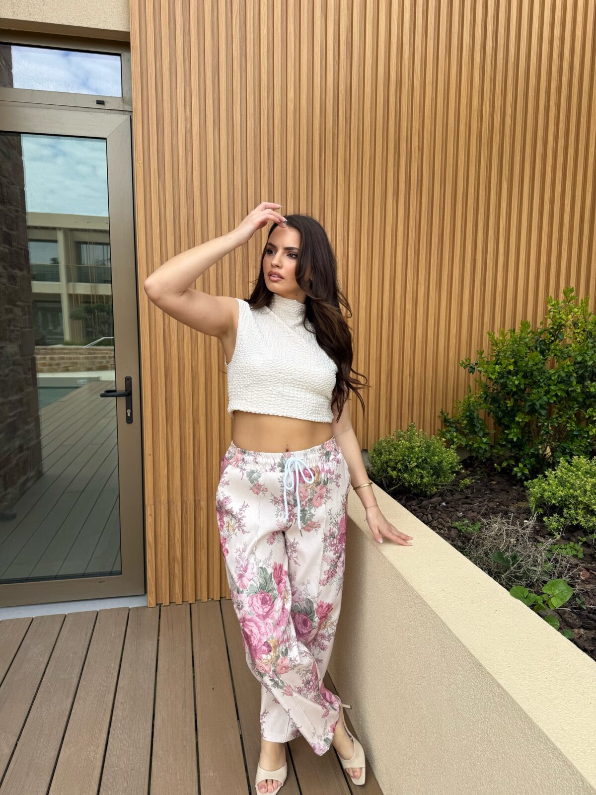 Este Pants Ροζ - Image 2