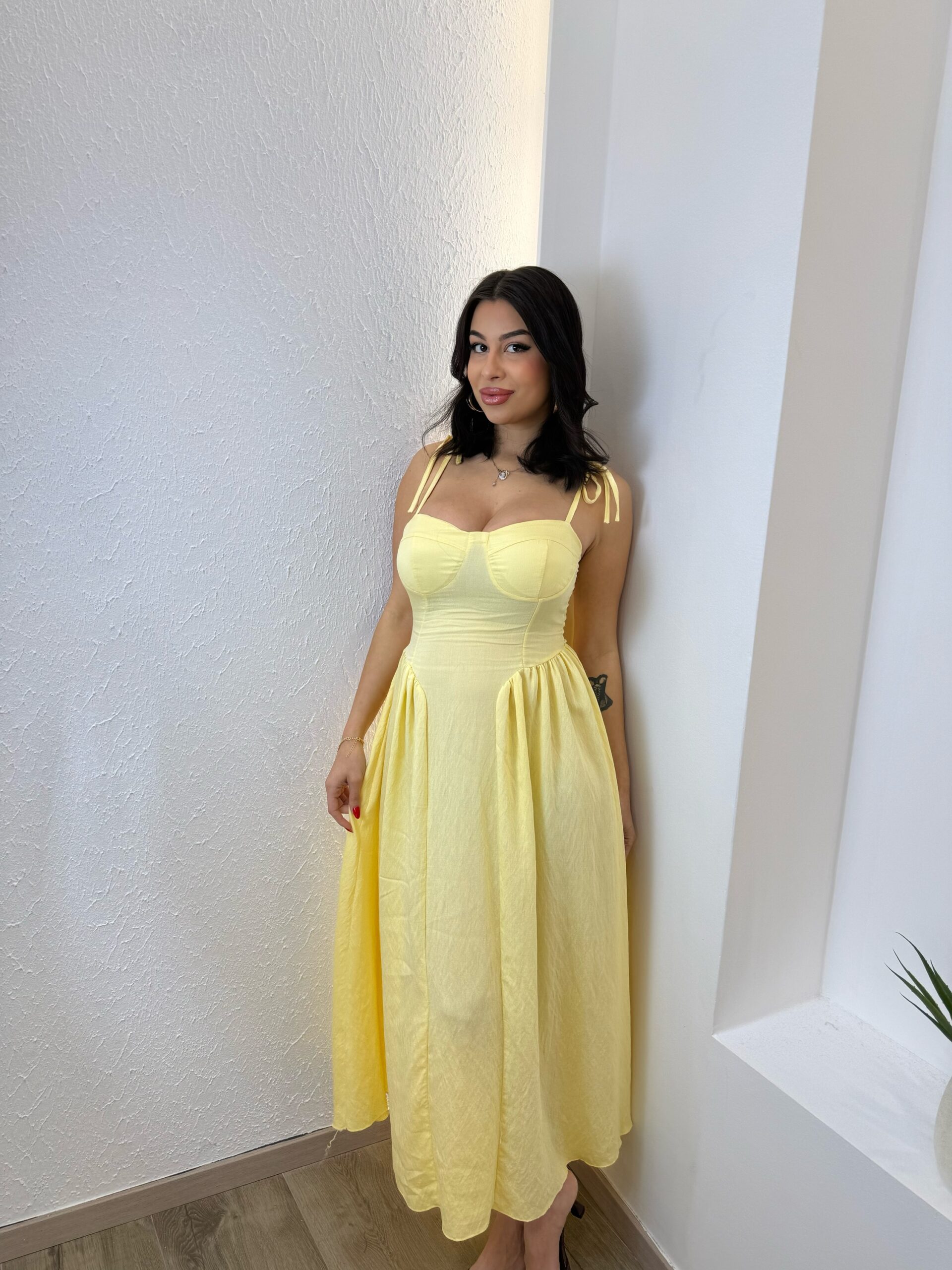 img_6563 Rapunzel Dress Κίτρινο - Image 1